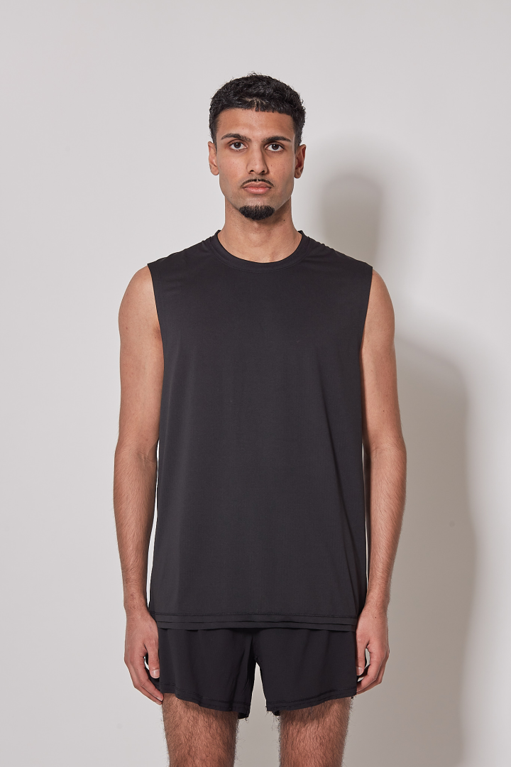 M Run Tank Rc - Black