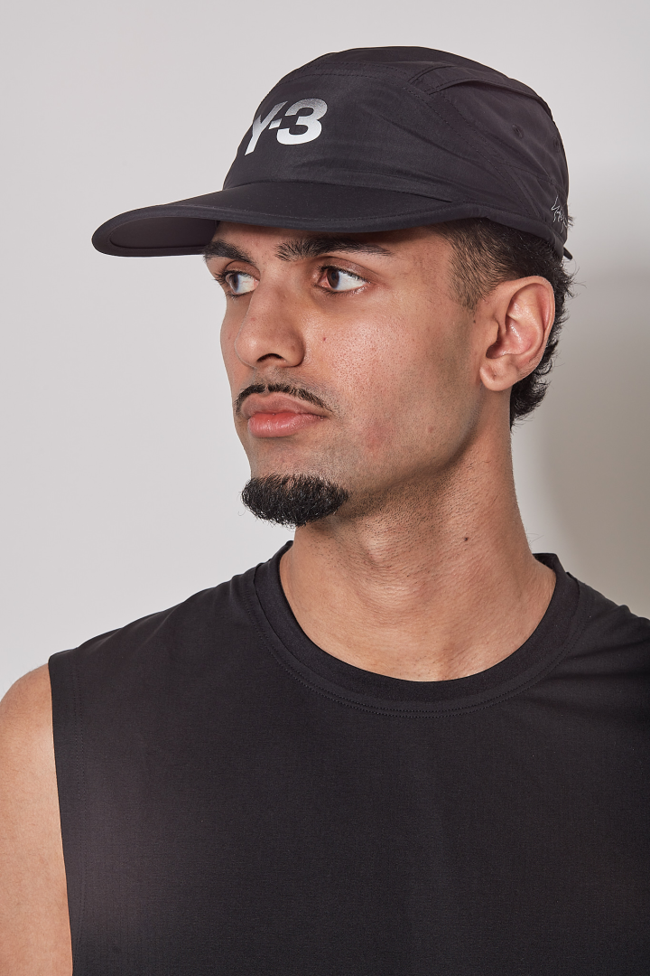 Y-3 Run Cap - Black