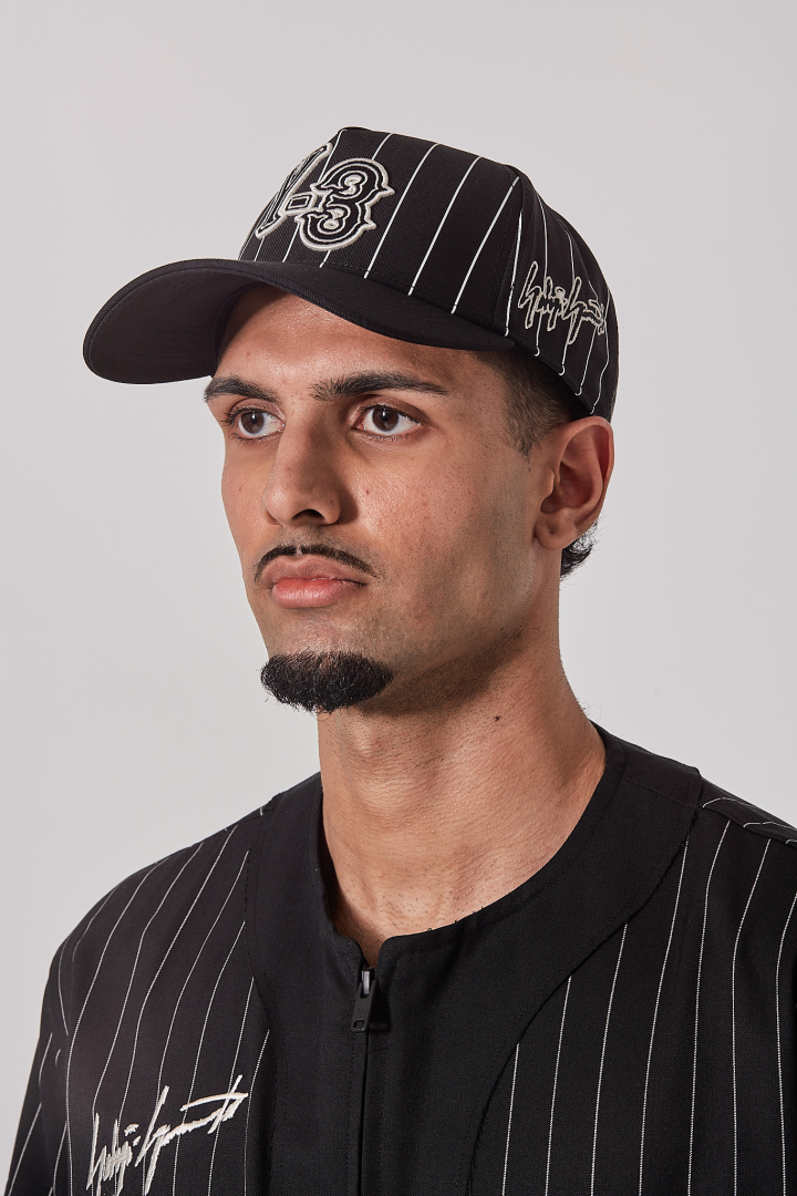 Y-3 Pinstri Cap - Black