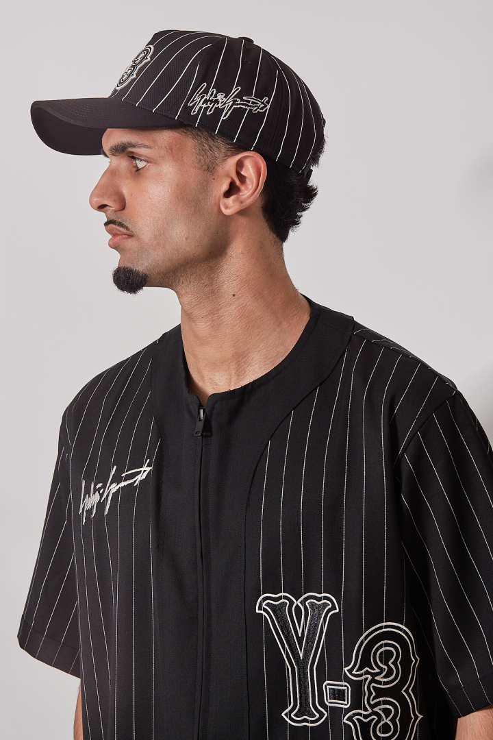 Y-3 Pinstri Cap - Black
