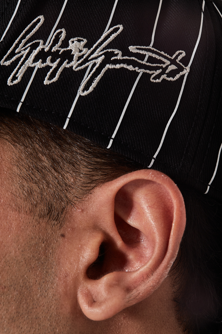Y-3 Pinstri Cap - Black