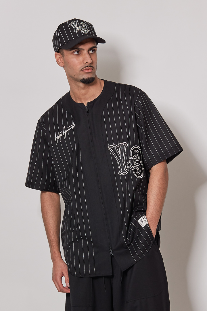Y-3 Pinstri Cap - Black
