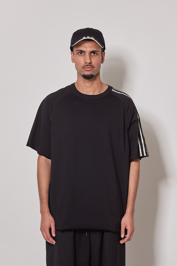 Y-3 Stripes Cap - Black