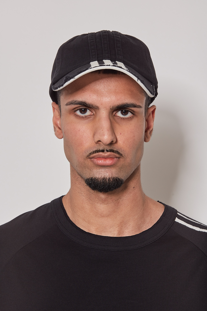 Y-3 Stripes Cap - Black
