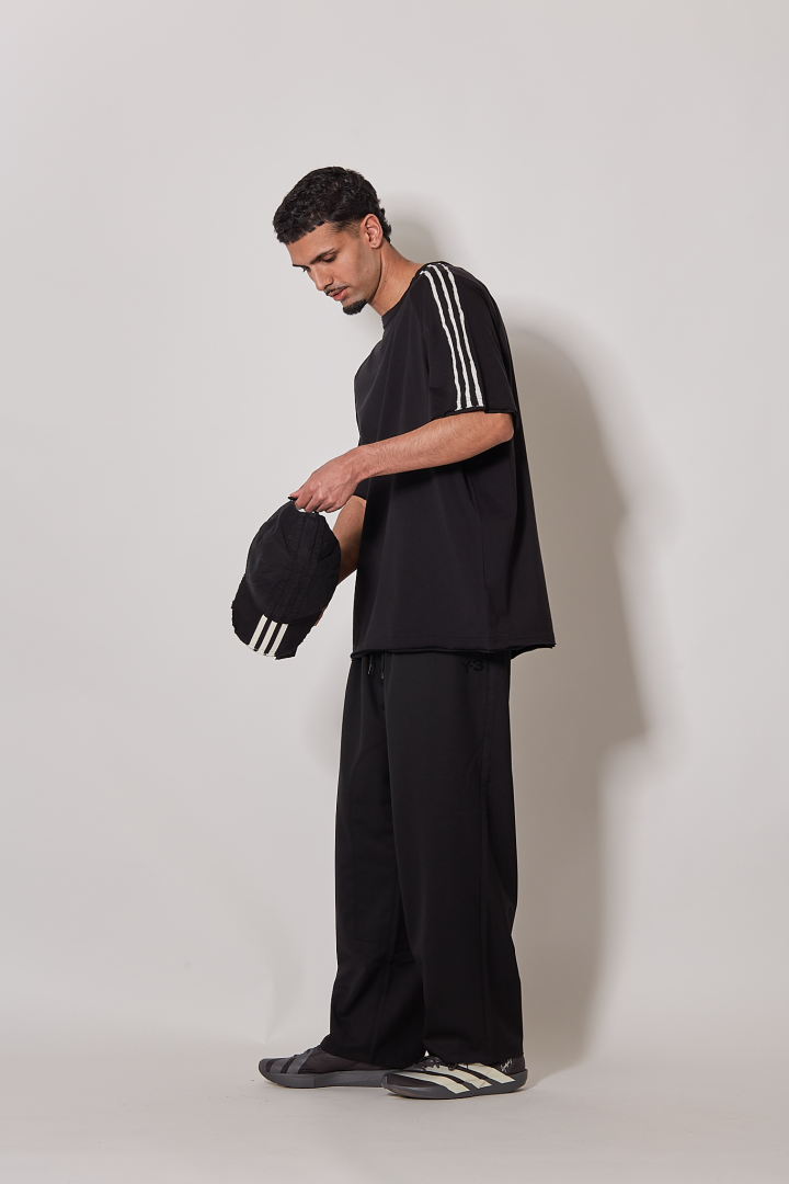 Y-3 Stripes Cap - Black