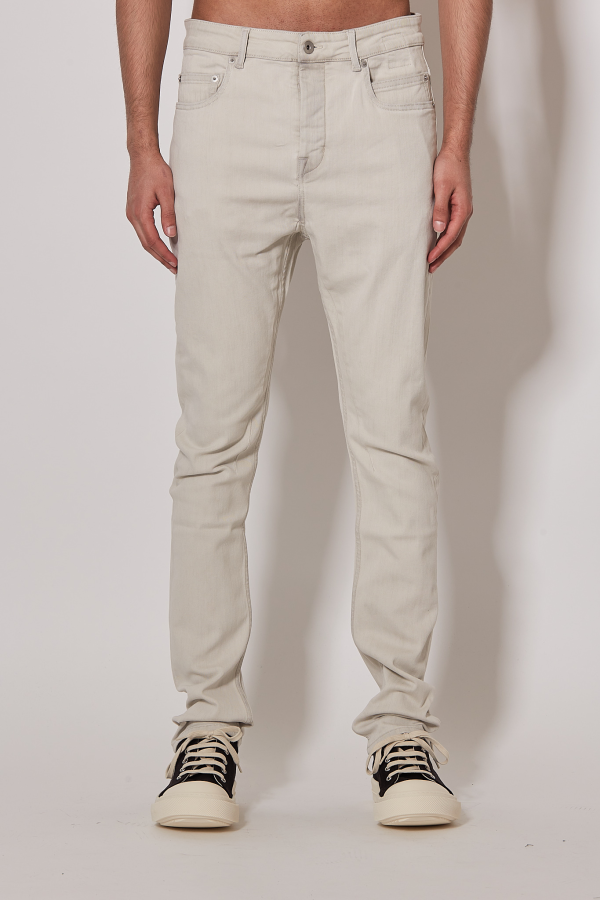 Pantaloni in Denim Detroit Cut - Milk Wash