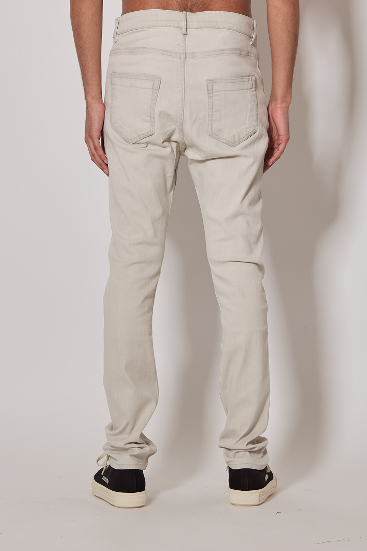 Pantaloni in Denim Detroit Cut - Milk Wash