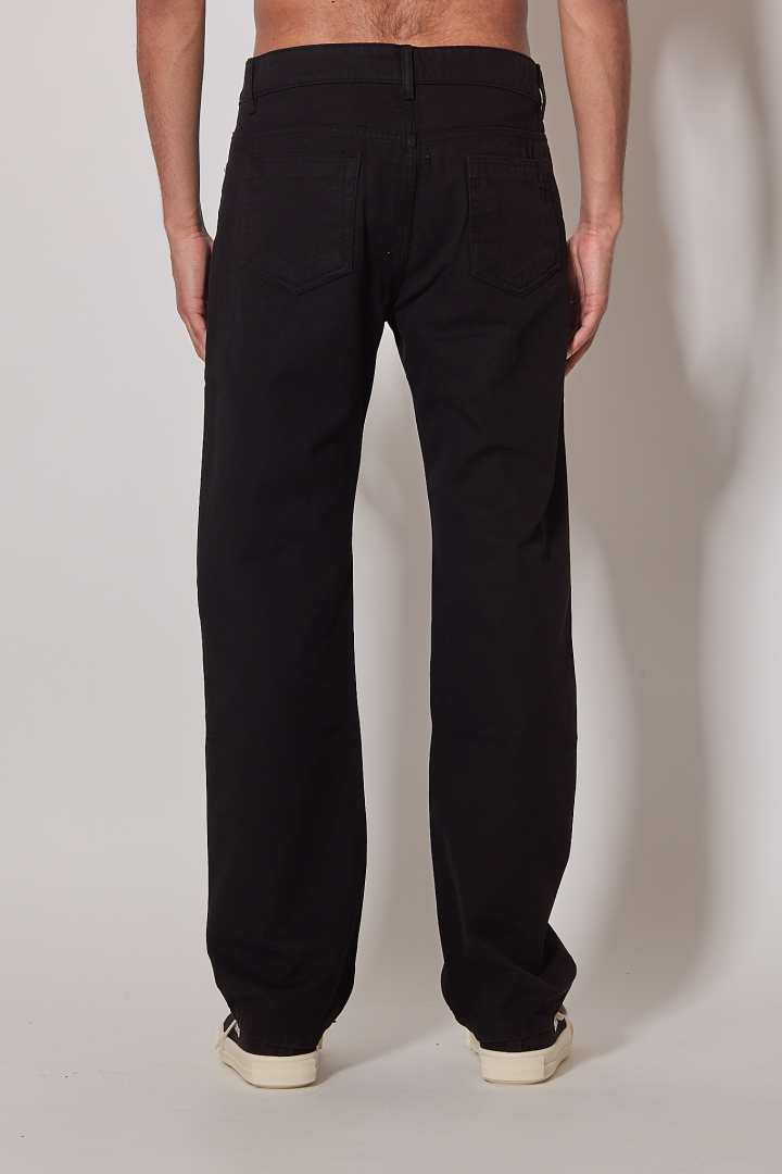 Pantaloni Fog Cut - Black