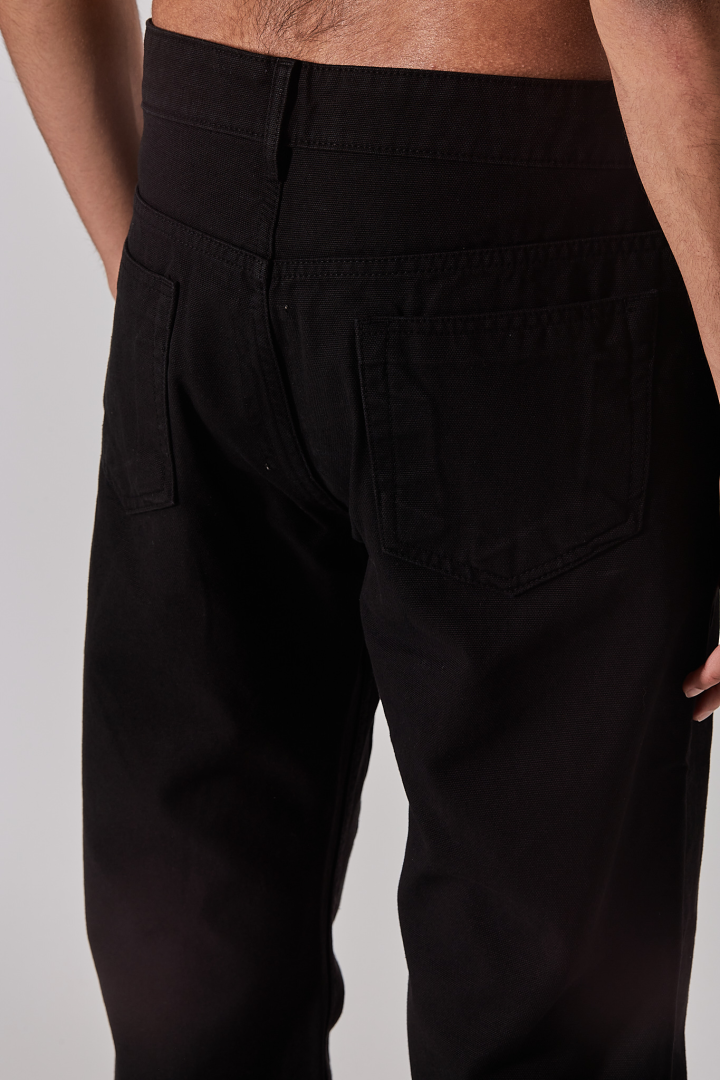 Pantaloni Fog Cut - Black