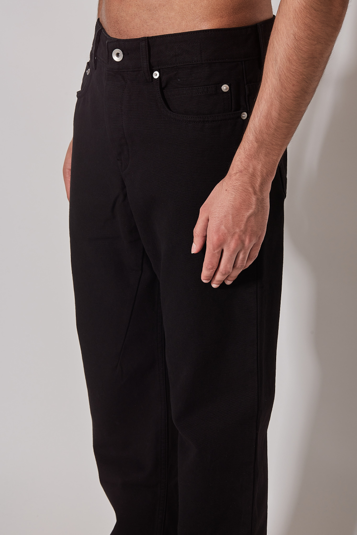 Pantaloni Fog Cut - Black