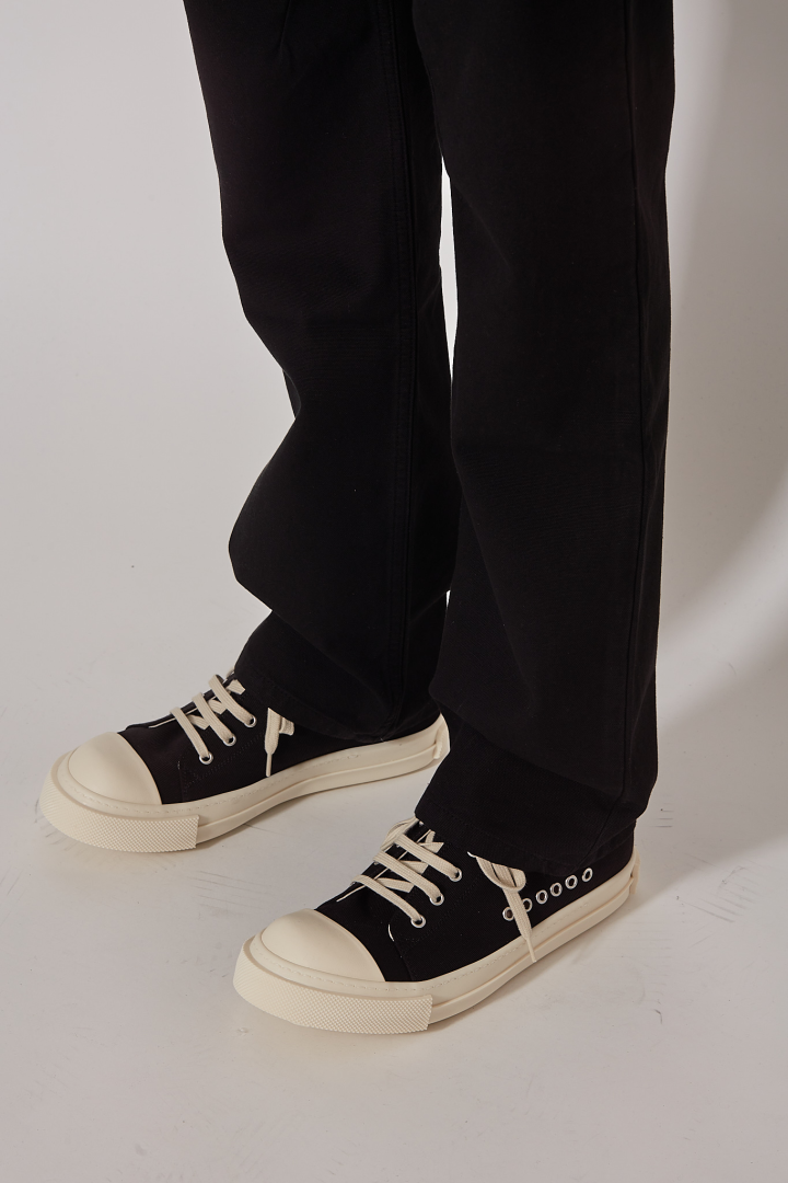 Pantaloni Fog Cut - Black