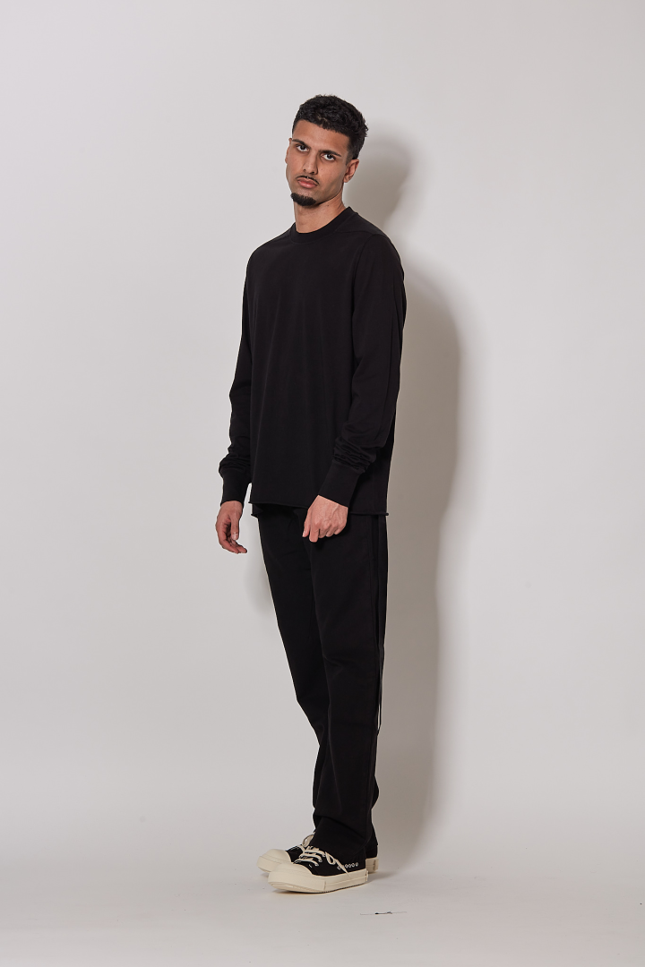 Pantaloni Fog Cut - Black