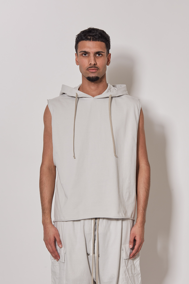 Top Hooded Tunic - Milk Wash