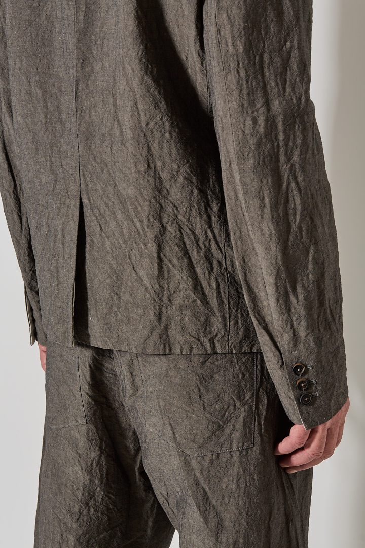 Cropped 5B Jacket - Grey