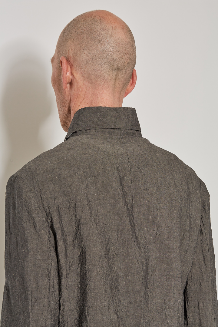 Cropped 5B Jacket - Grey