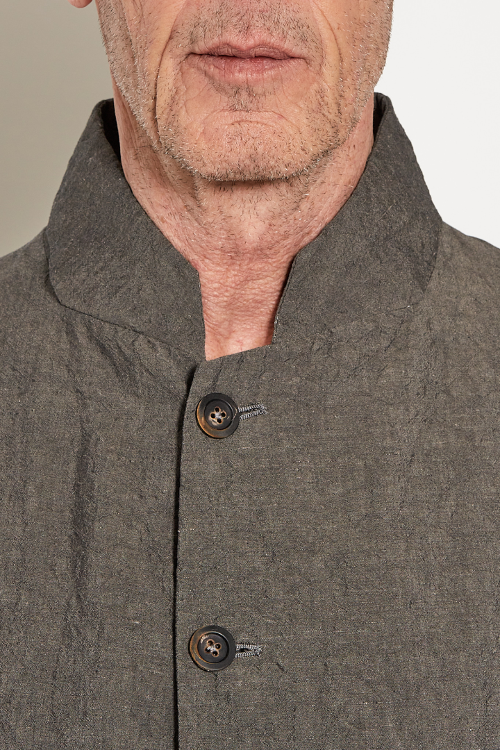 Cropped 5B Jacket - Grey