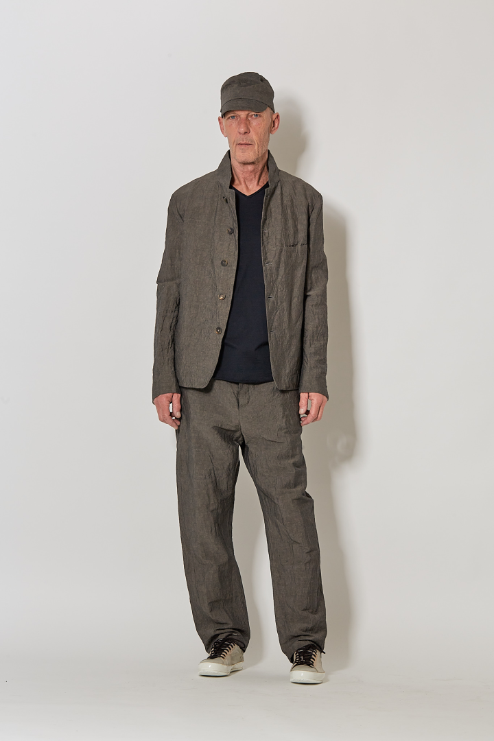 Cropped 5B Jacket - Grey