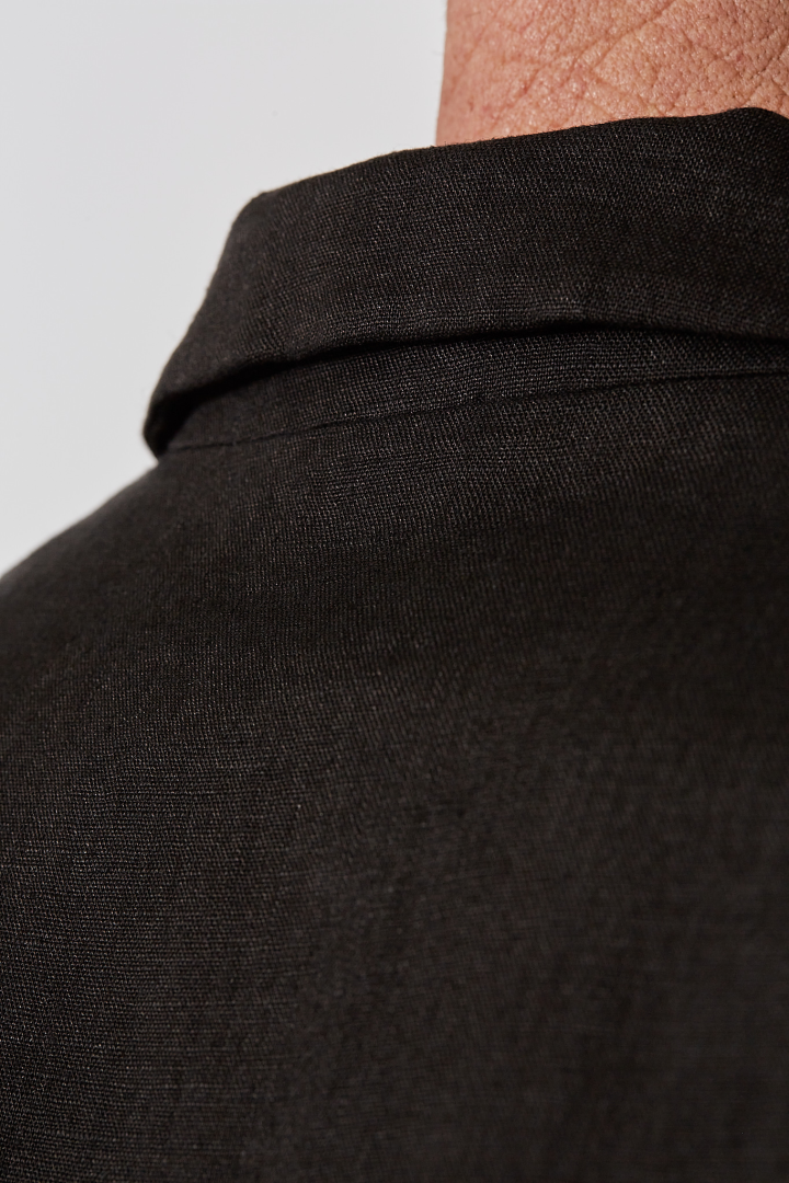 Xy Axis Cut Casual Jacket - Black Brown
