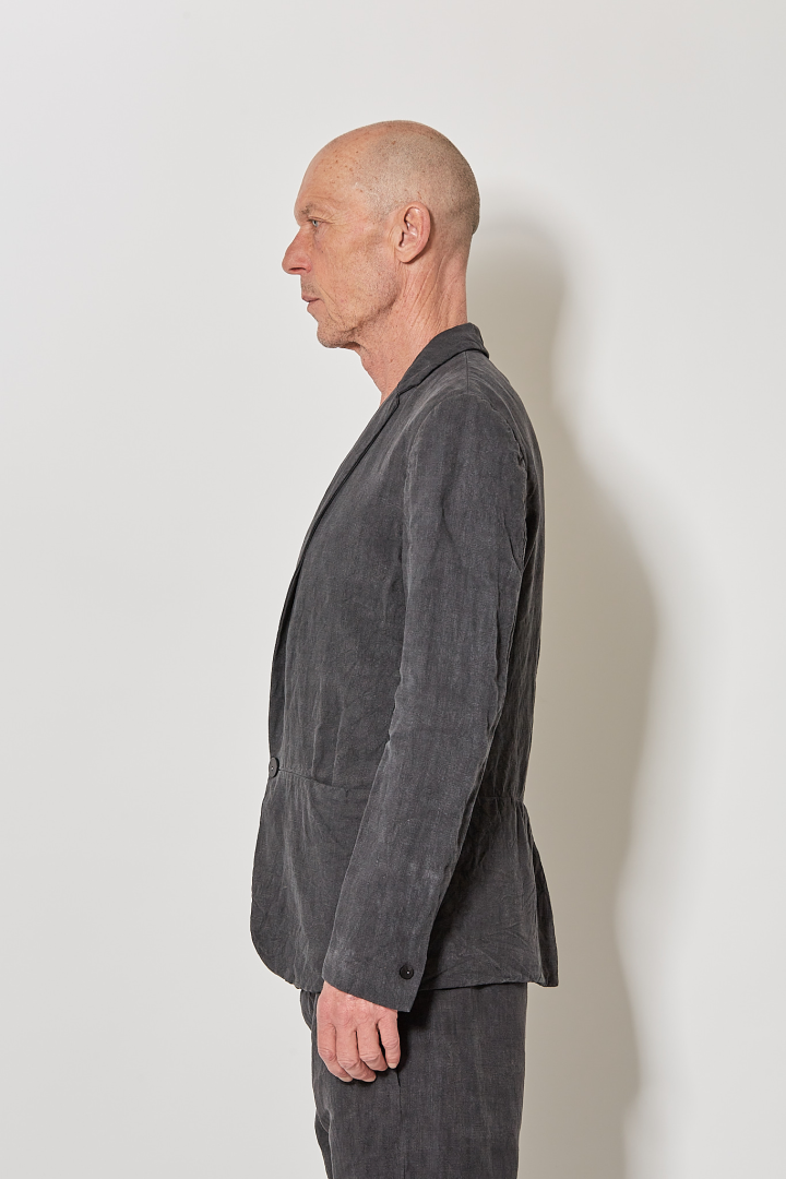 X Axis Cut Classic Jacket - Dark Grey