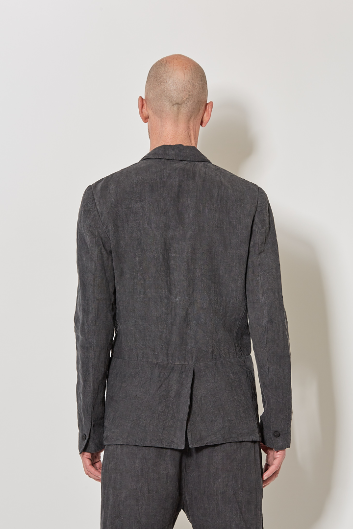 X Axis Cut Classic Jacket - Dark Grey