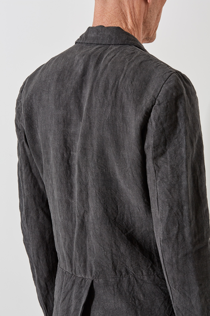 X Axis Cut Classic Jacket - Dark Grey
