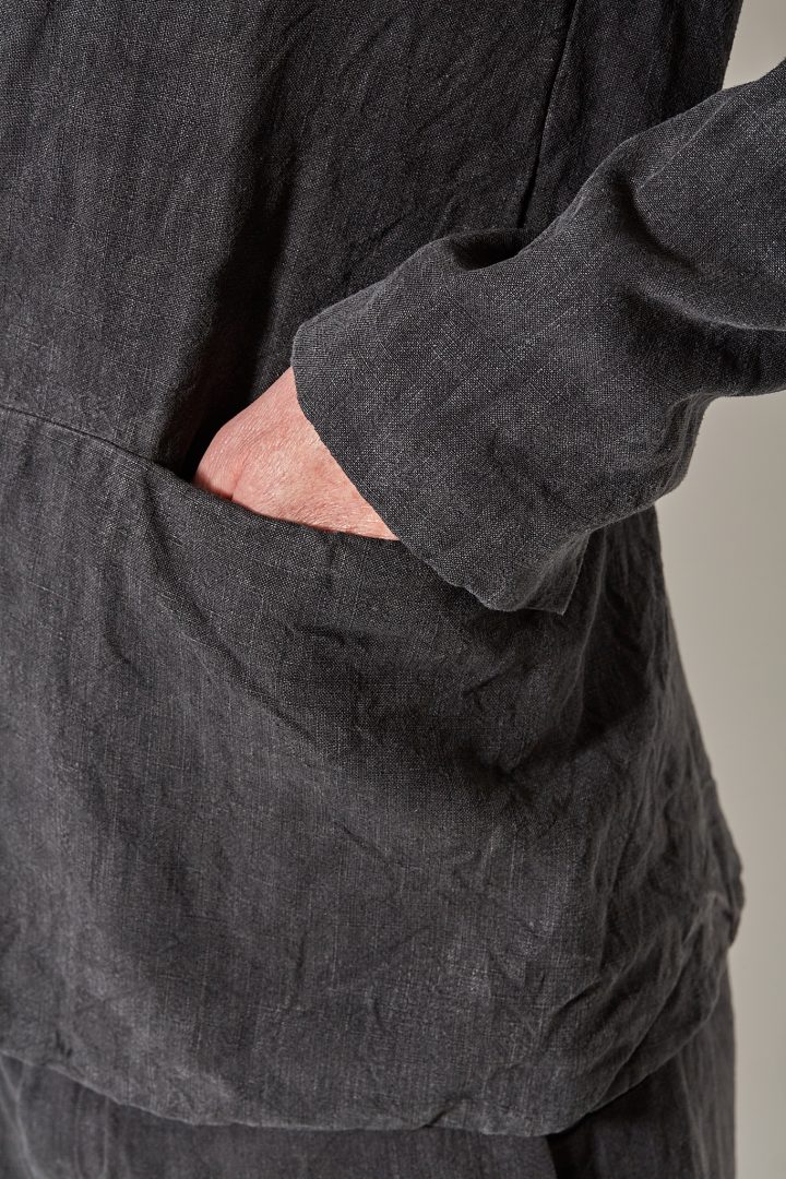 X Axis Cut Classic Jacket - Dark Grey