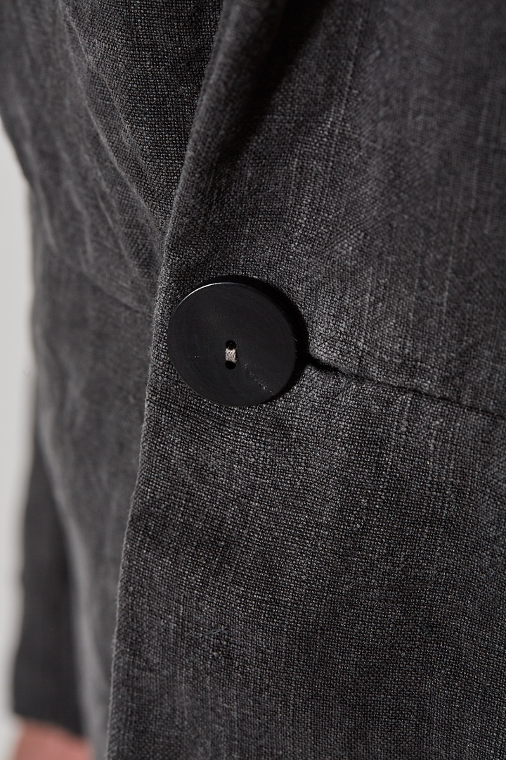 X Axis Cut Classic Jacket - Dark Grey