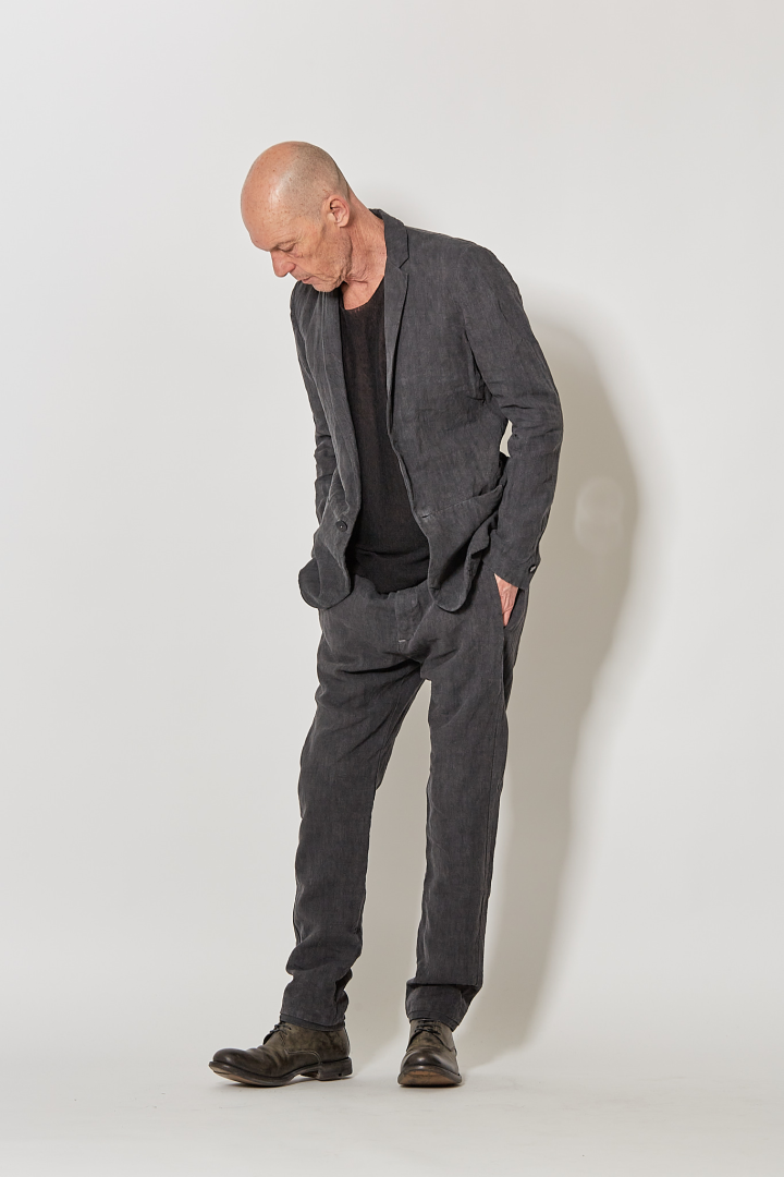 X Axis Cut Classic Jacket - Dark Grey