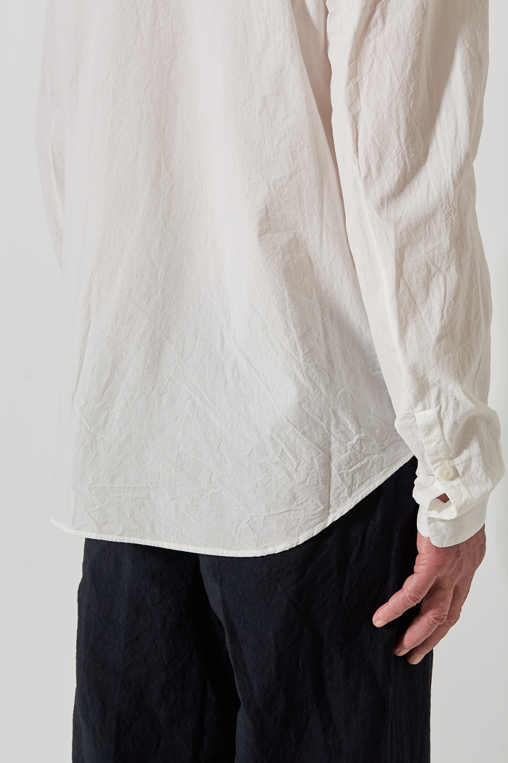 Slim Sutured Shirt - White