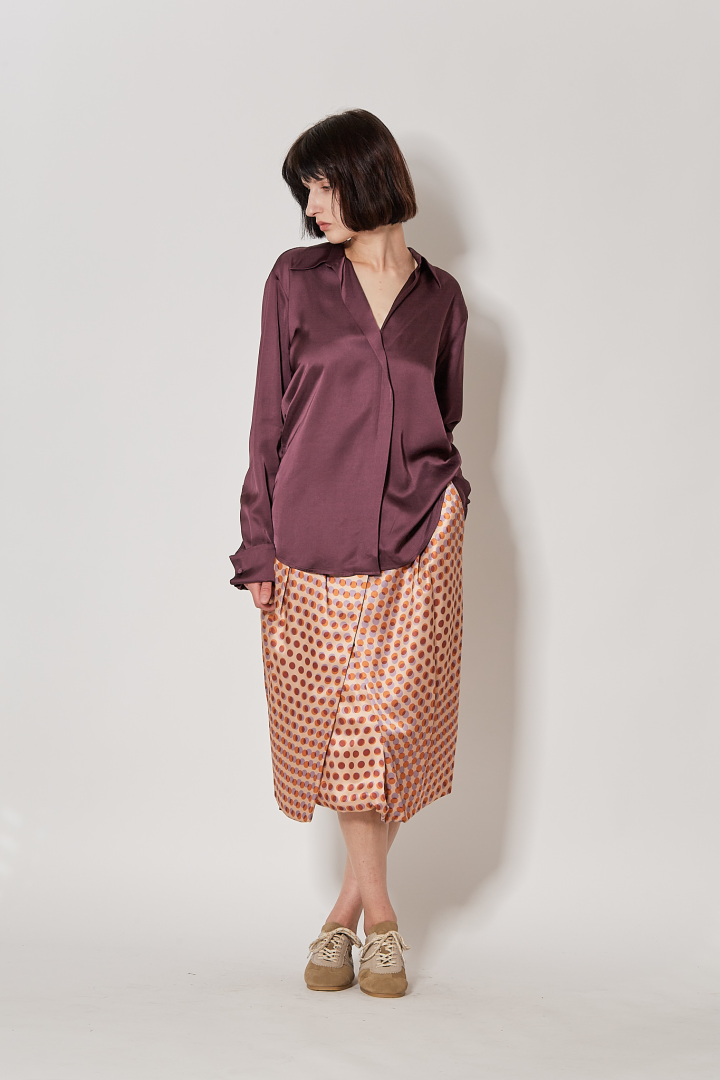 Saronga Skirt - Old Rose