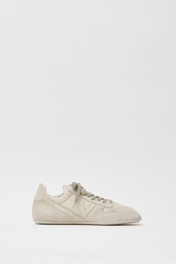 Woven and Leather Shoes Minimal Sneaks - Milk/Milk/Milk