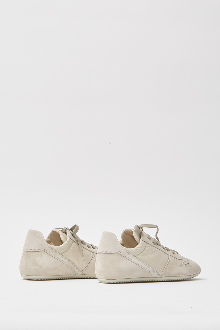 Woven and Leather Shoes Minimal Sneaks - Milk/Milk/Milk