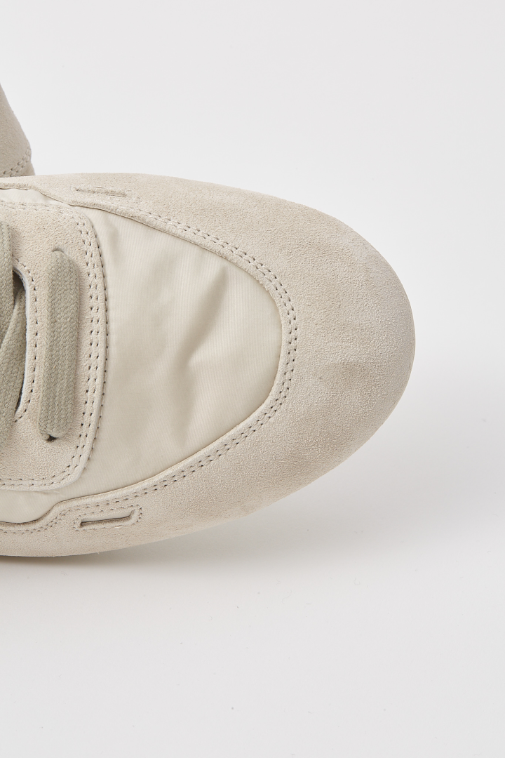 Woven and Leather Shoes Minimal Sneaks - Milk/Milk/Milk