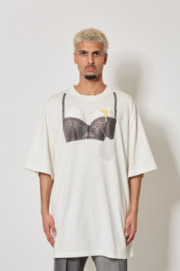 Egg Bra T-Shirt - White