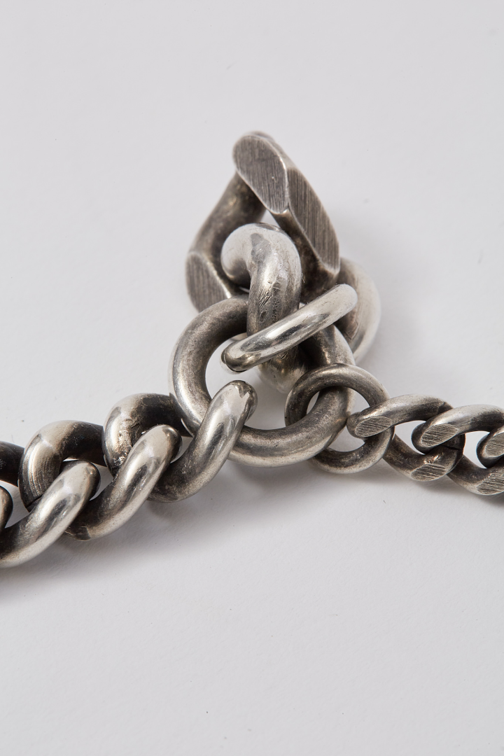 Bracelet Two Chains - Silver