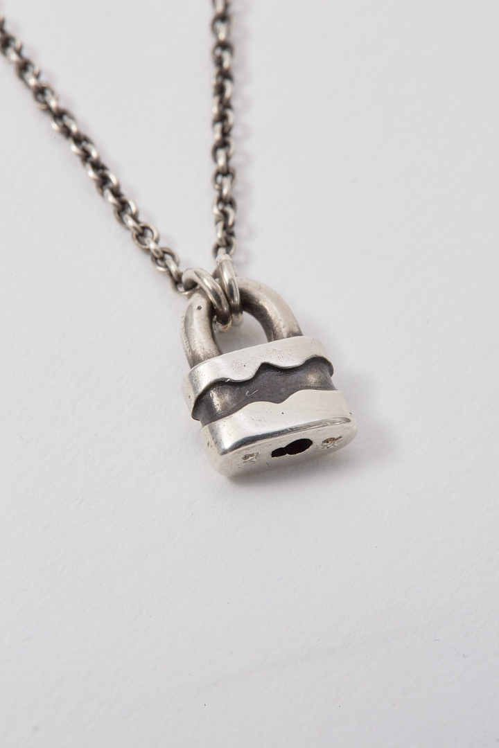 Chain Mini Lock - Silver