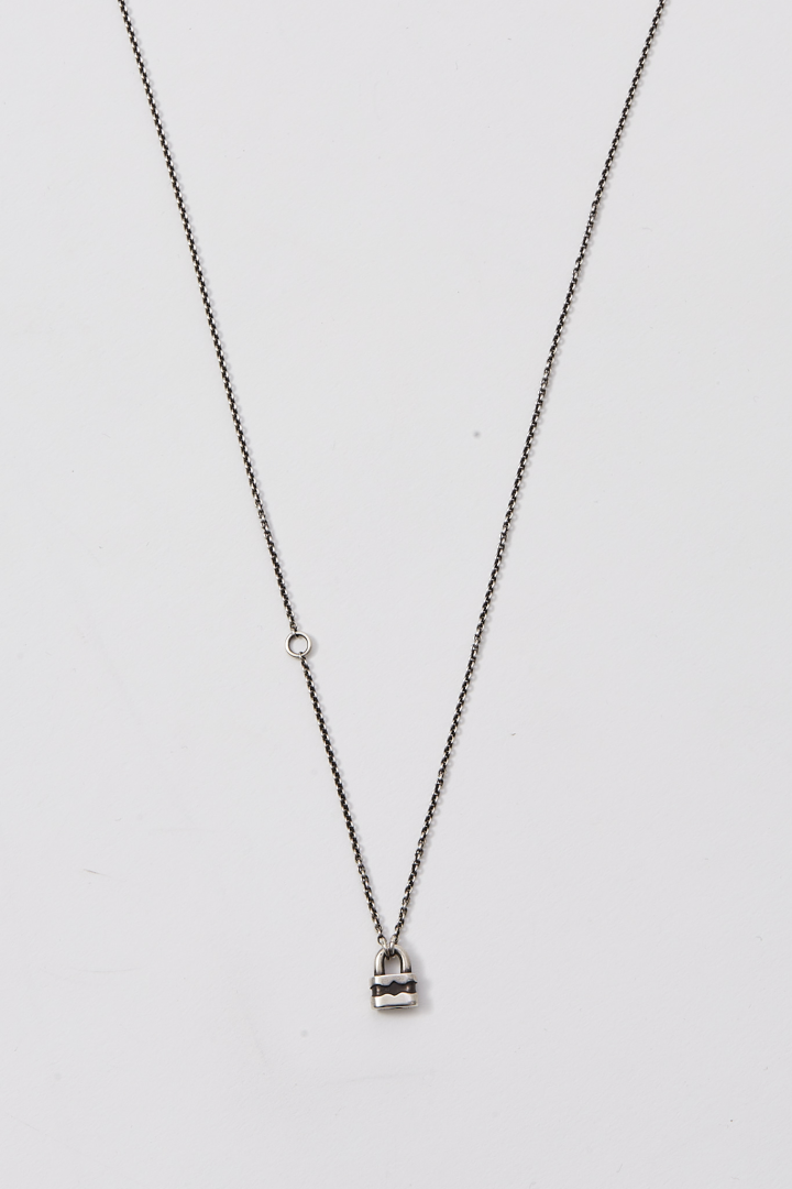 Chain Mini Lock - Silver