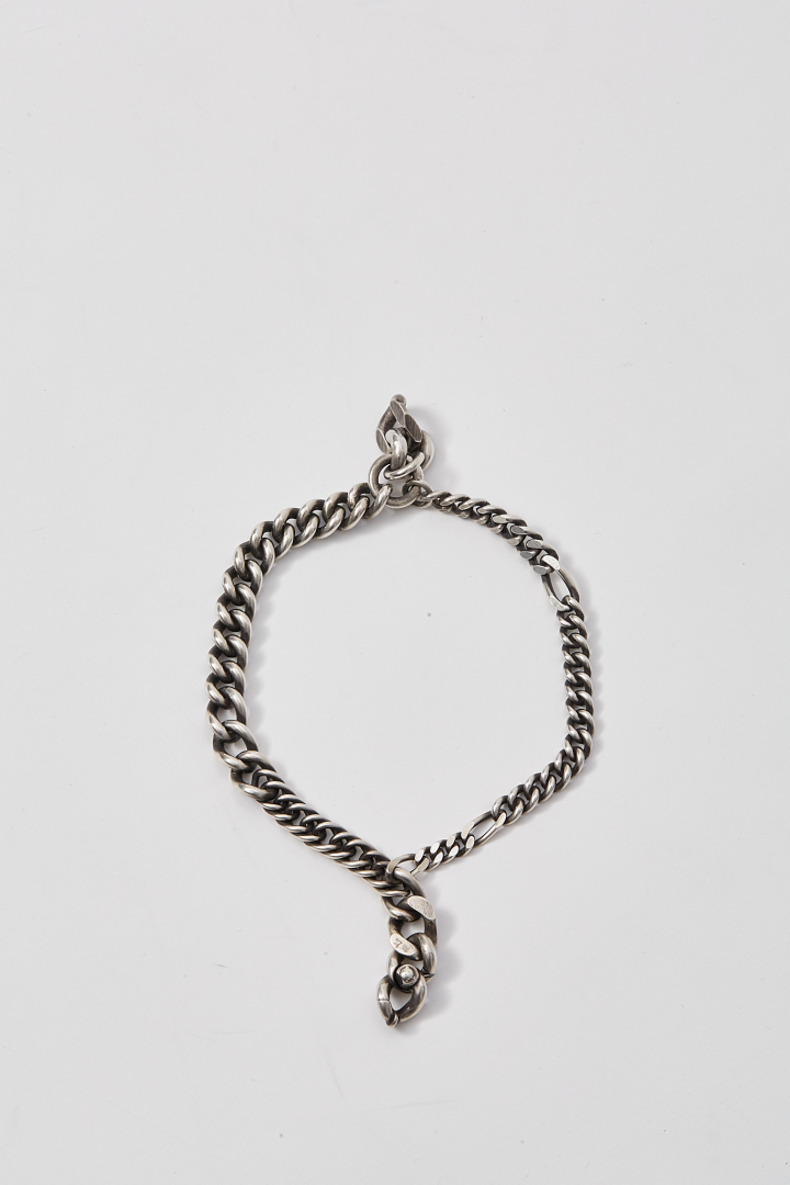 Bracelet Two Chains - Silver