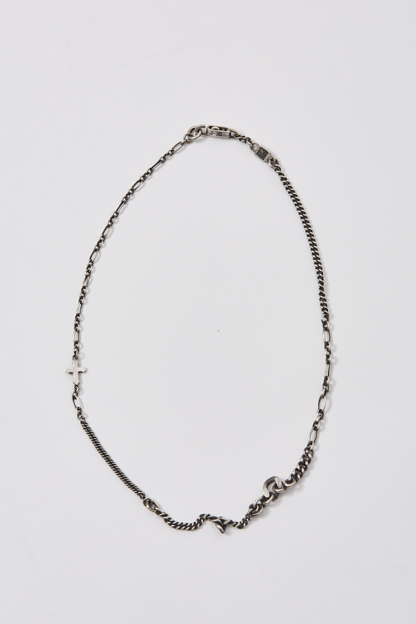 Choker Faith Love Hope - Silver