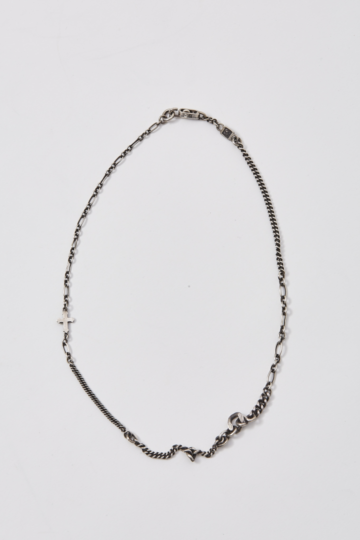 Choker Faith Love Hope - Silver