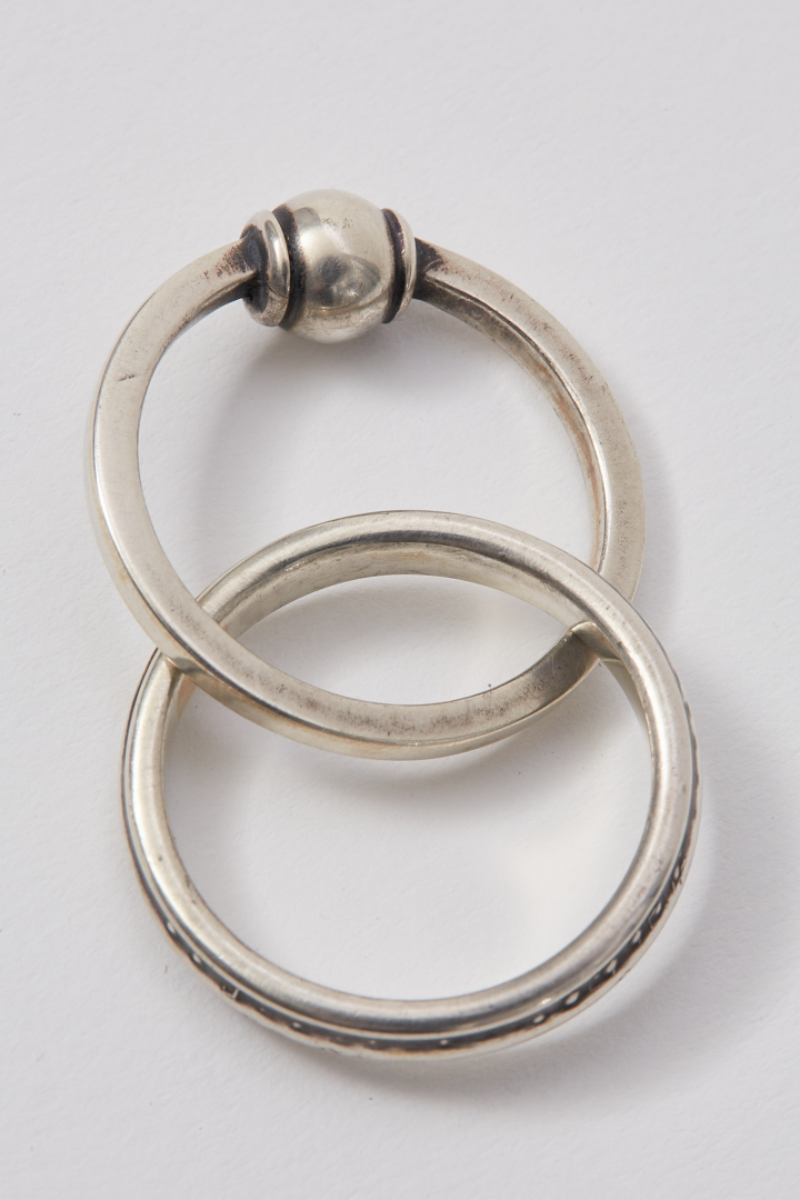 Ring in Ring Pearl - Silver