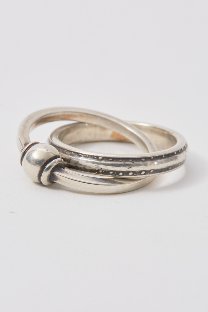 Ring in Ring Pearl - Silver