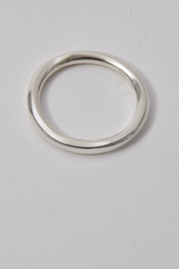 4 Ring Combi Cross - Silver