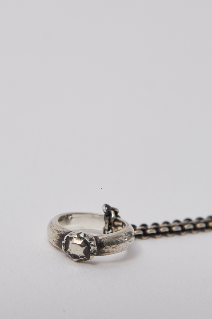 Chain Mini Ring - Silver