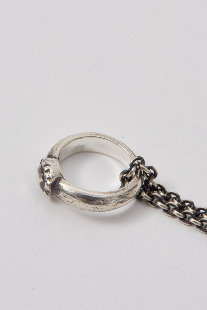 Chain Mini Ring - Silver