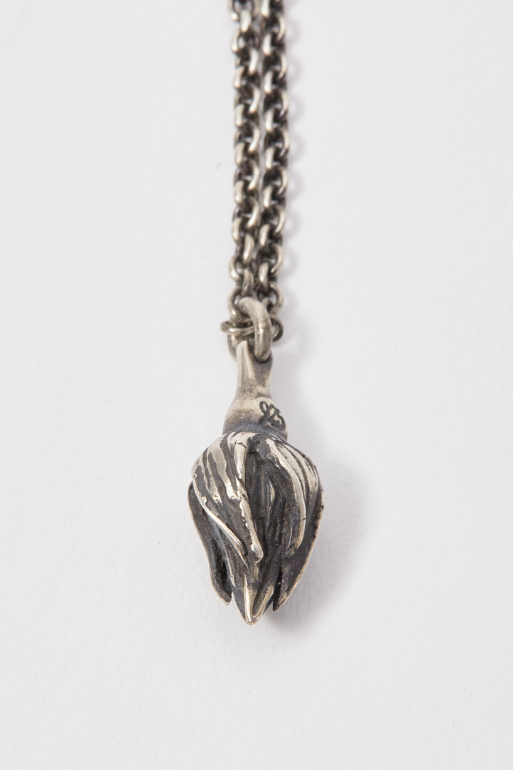 Chain Mini Rosebud - Silver