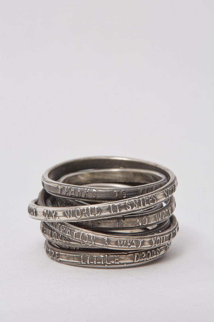 Ring Wound Lyrics - Silver