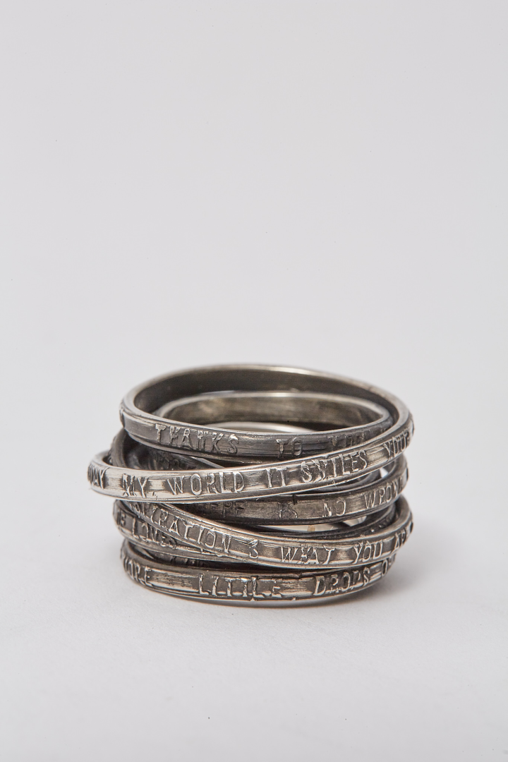 Ring Wound Lyrics - Silver
