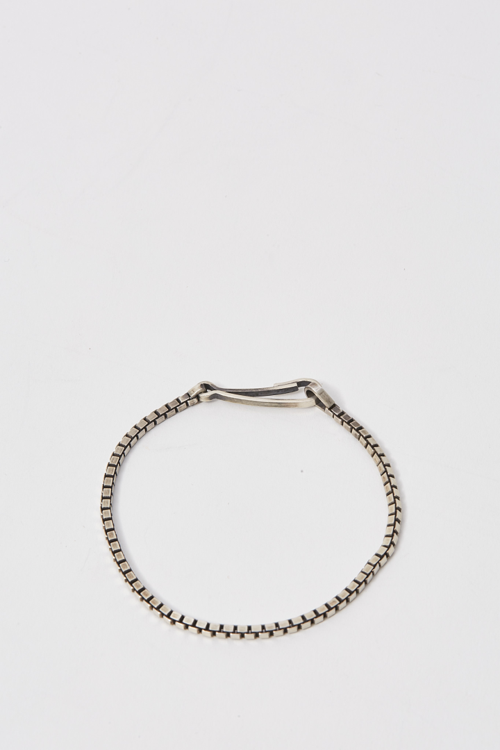 Bracelet Snaplink Fine Box Chain - Silver