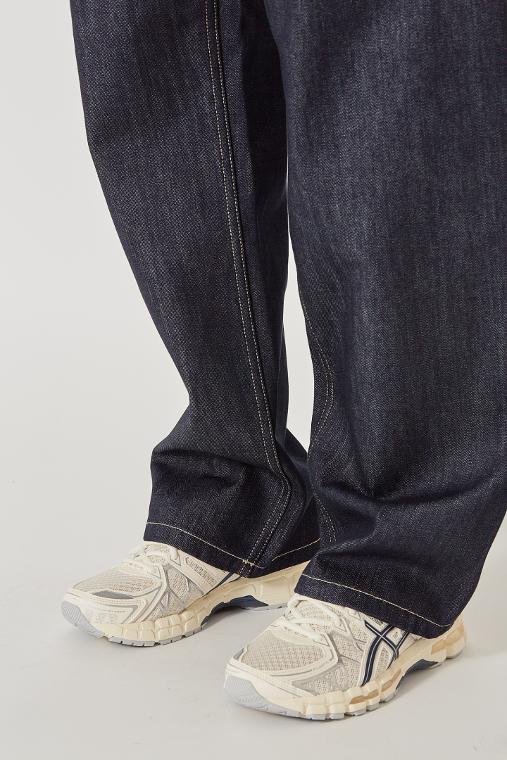 Cropped Casual Pants - Midnight